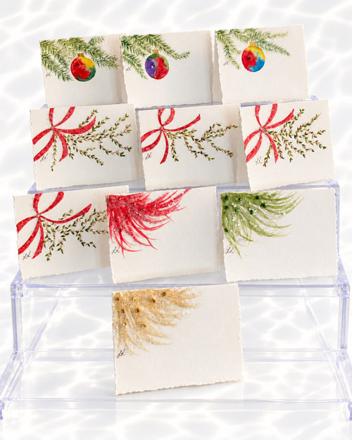 RESERVED MARIA -  Christmas Handcrafted Cards