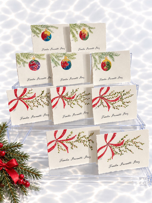 RESERVED Cory -  Christmas Handcrafted Cards