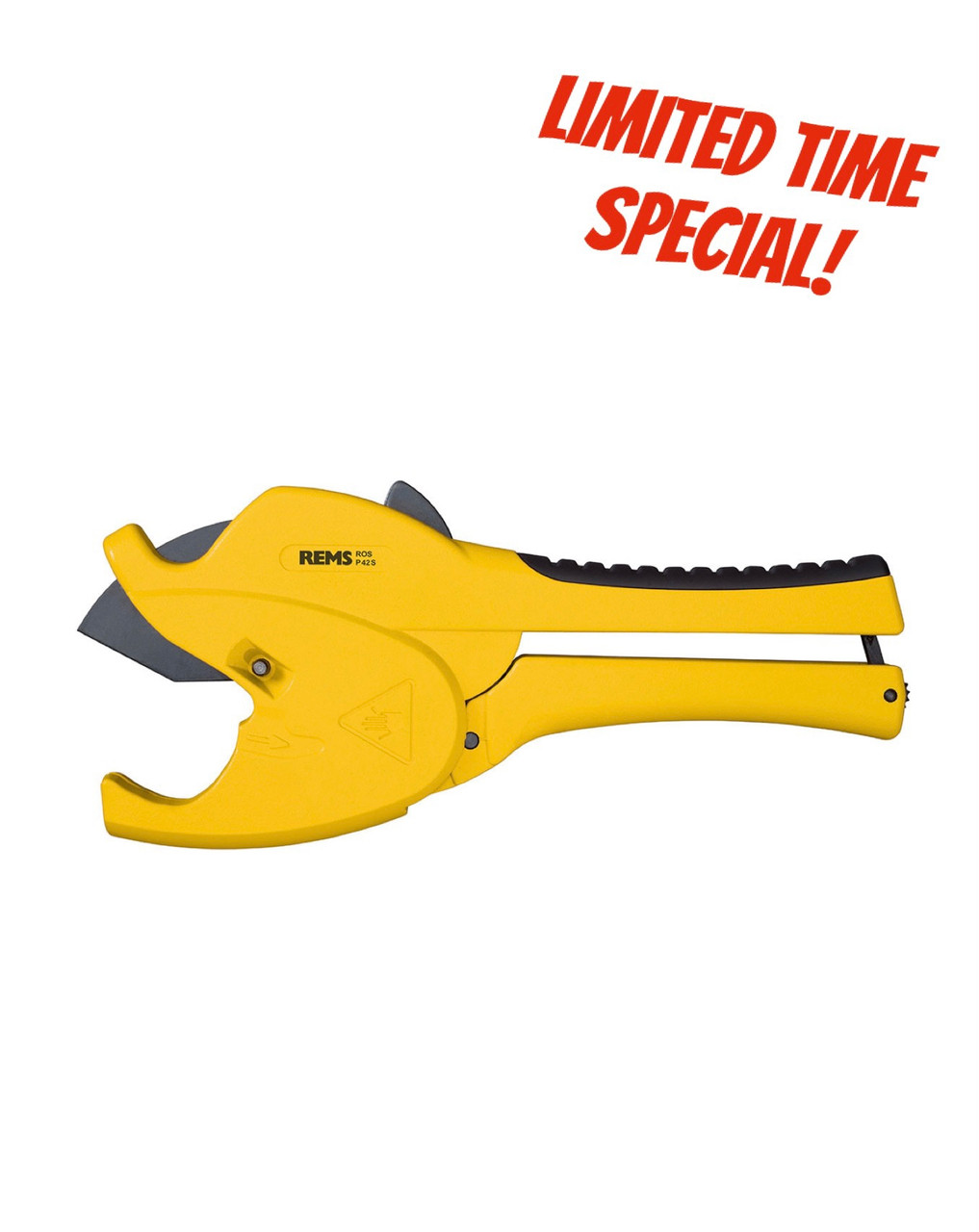 REMS 291010 - ROS P 42 S Ratcheting Plastic Pipe Cutter (0