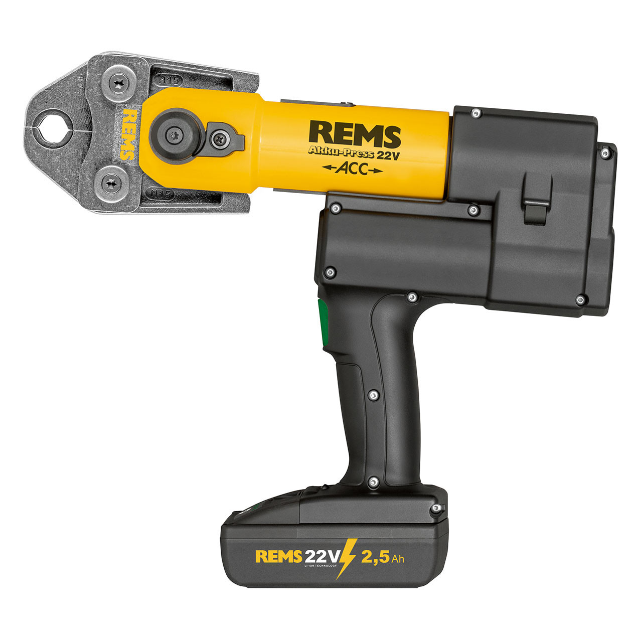 REMS 576010 - Akku-Press 22 V ACC Basic-Pack (Steel Case