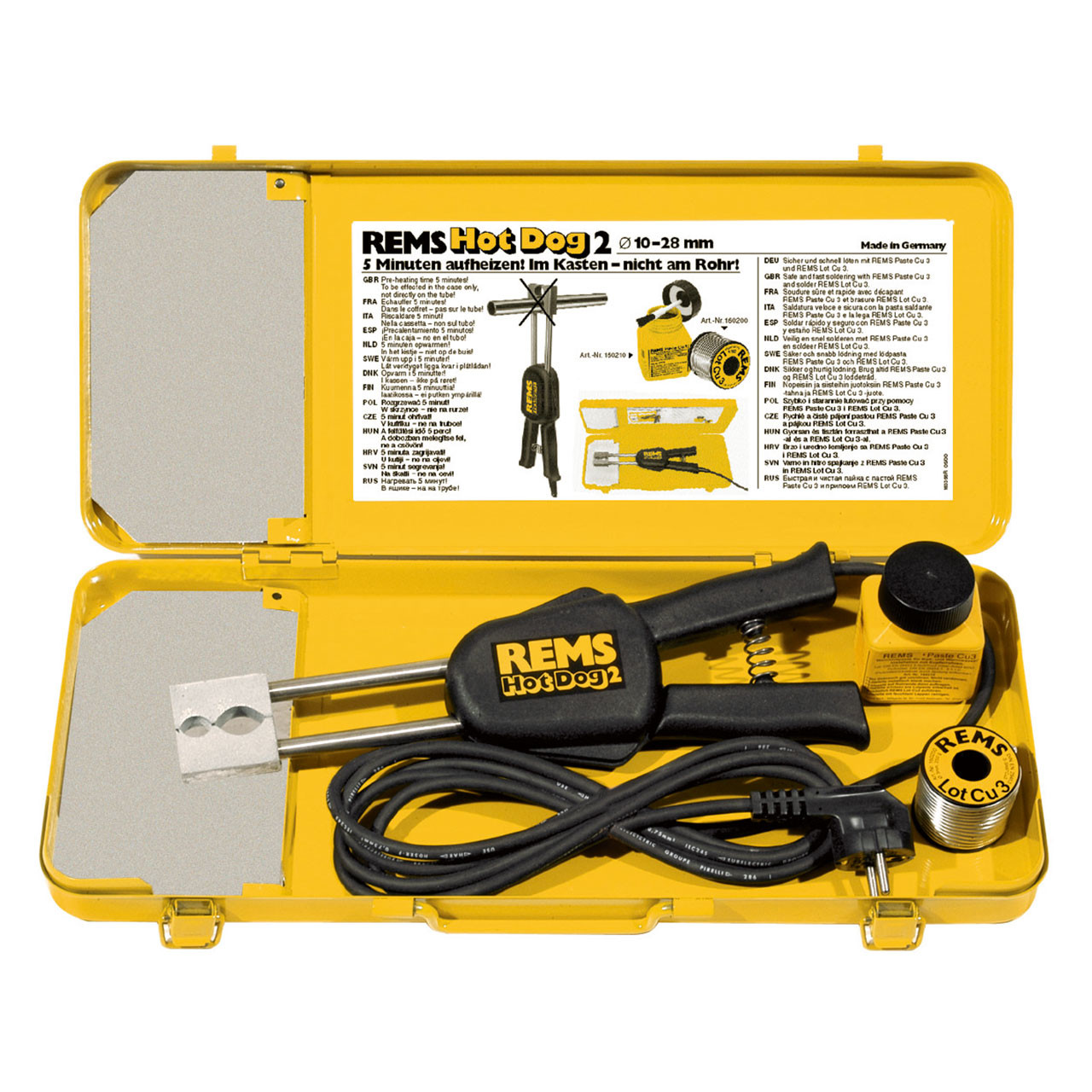 REMS 163020 - Hot Dog 2 Electric Soldering Unit