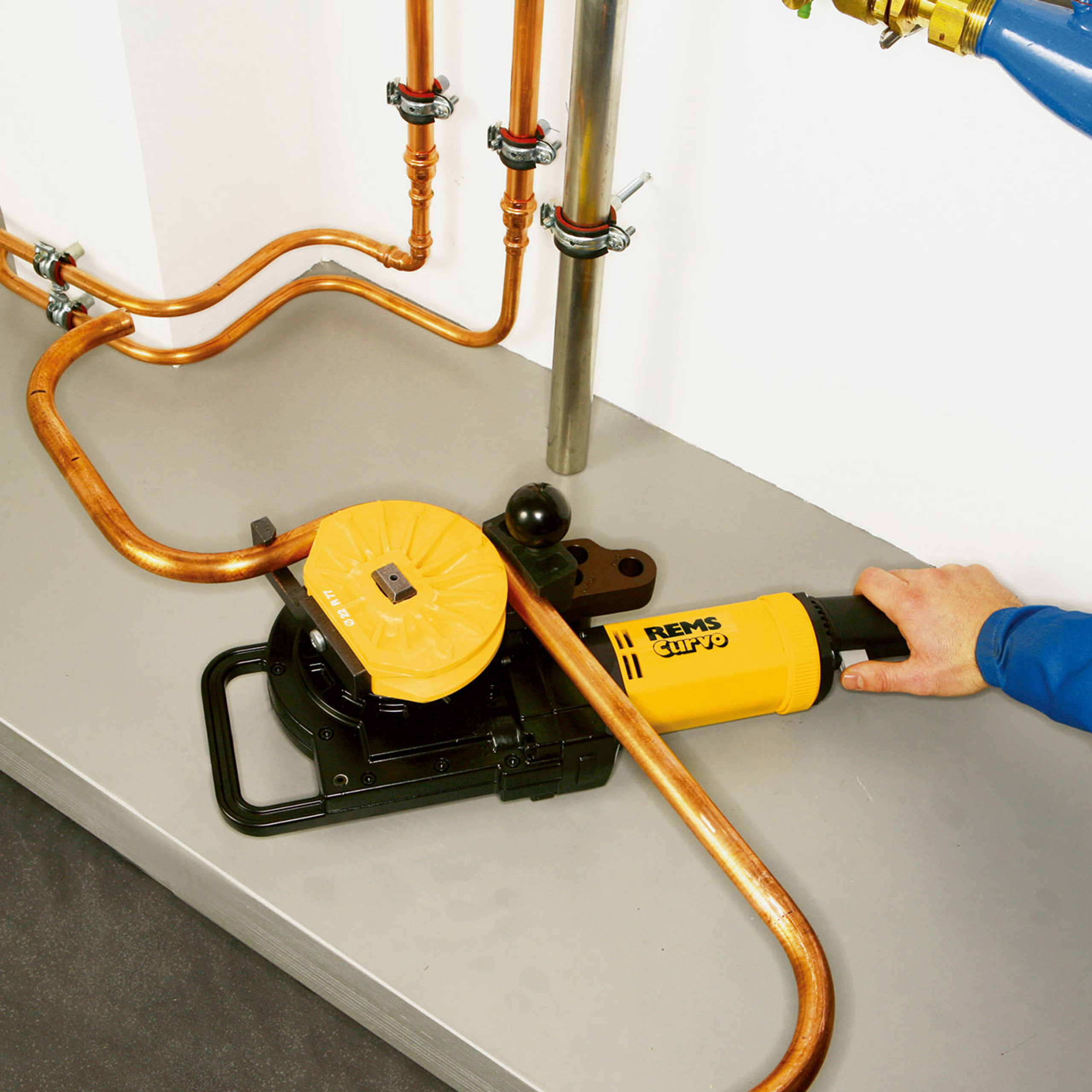 REMS 580024 Curvo Electric Pipe Bender Set (3/8"7/8") REMS Tools