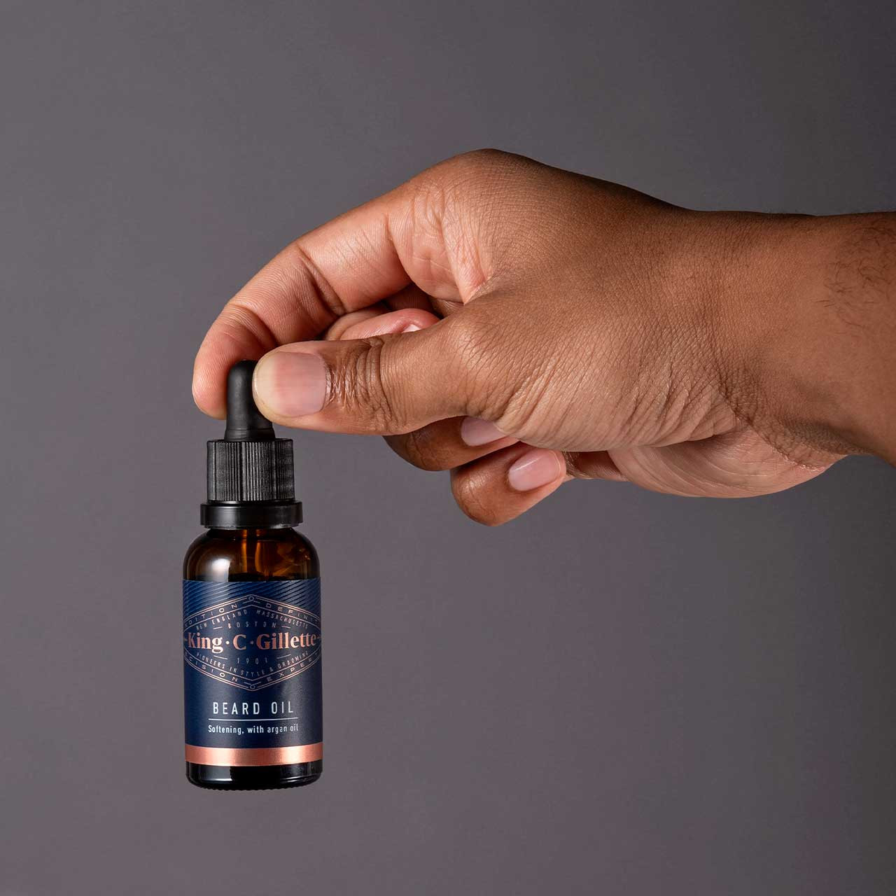 King C. Gillette Beard Oil