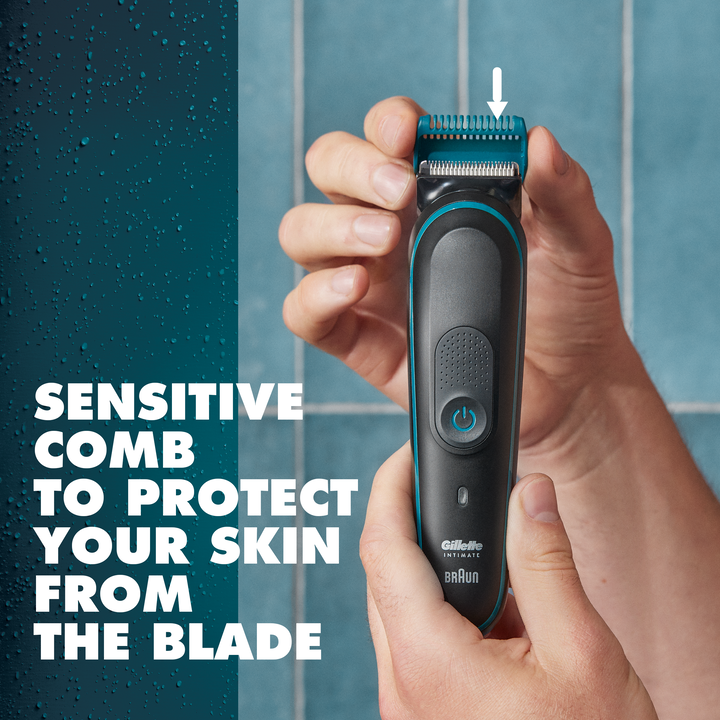 gillette intimate pubic hair trimmer