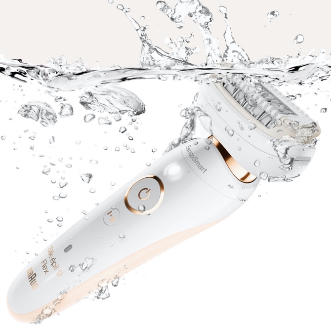 This Braun Silk-épil 9 Flex 9-10 epilator promises salon-smooth