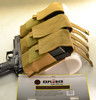 Explorer Triple Mag Holder, Tan, 11 x 9 x 1.25-Inch
