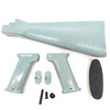 FEG Complete Blue Fixed Stock Set with Hardware + 2 Original Surplus Blue Grips