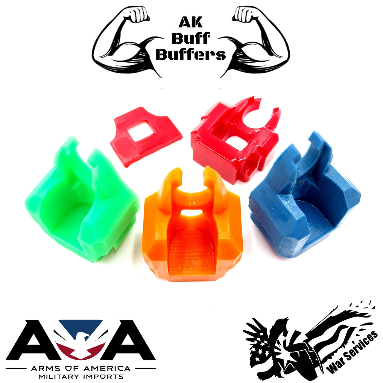 AK Buff Buffer Rubber Block - Compatible with most AK variants!