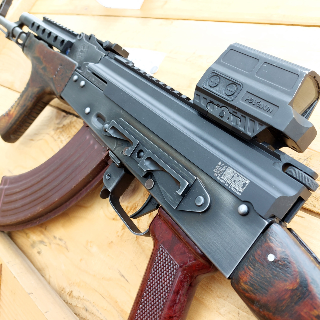 ME Ukraine - Top cover with Picatinny rail for Saiga/AK-47/AK-74