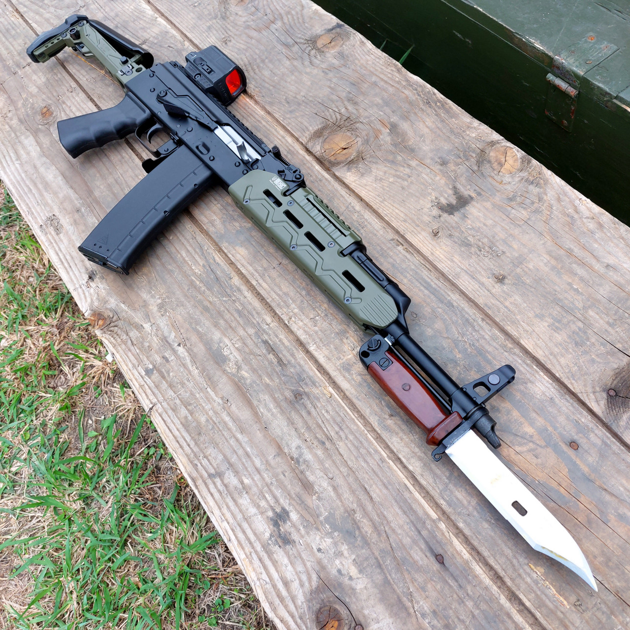 ME Ukraine - Top cover with Picatinny rail for Saiga/AK-47/AK-74
