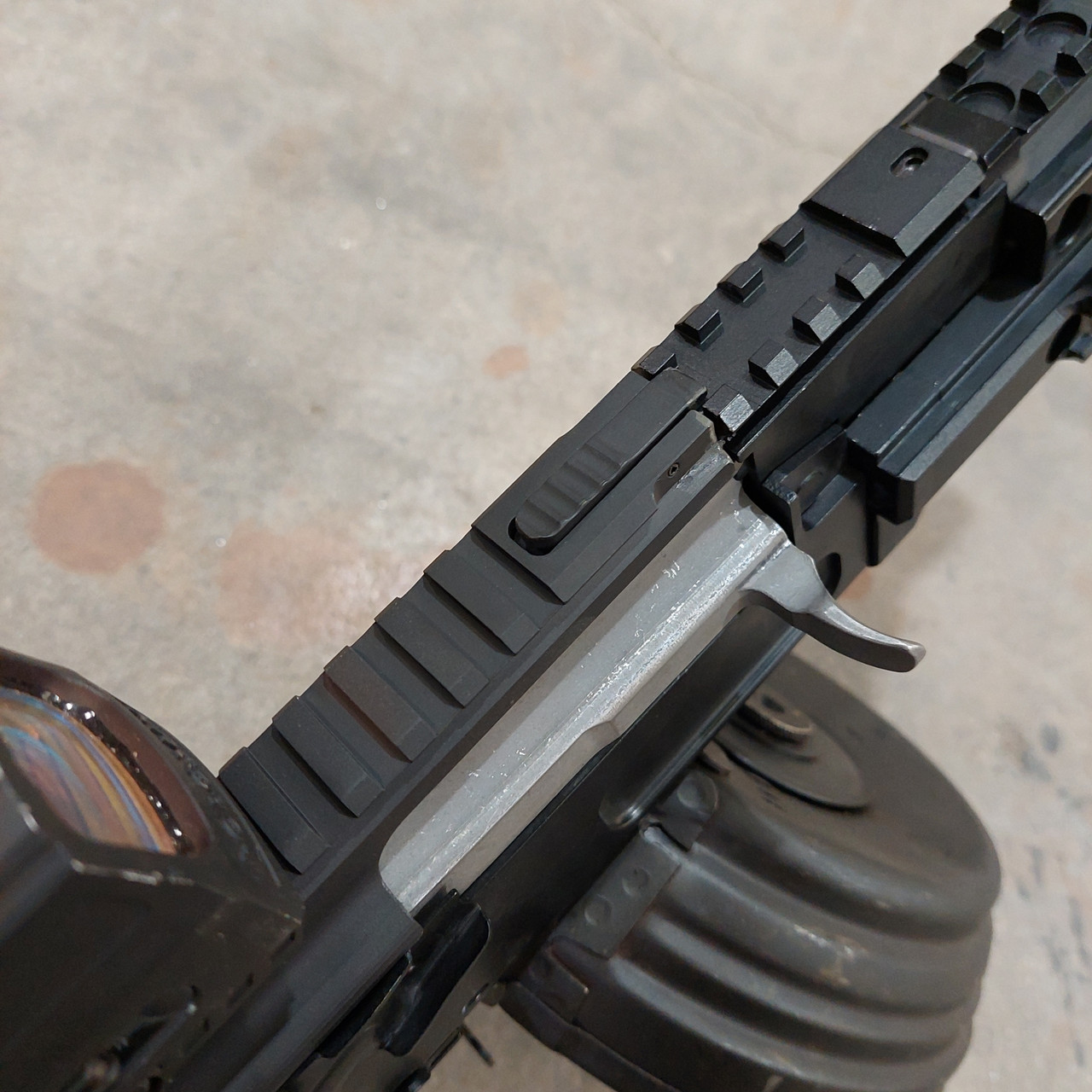 サイガ実物　トップカバー　ak ME Ukraine - Top cover with Picatinny rail for Saiga/AK-47/AK-74