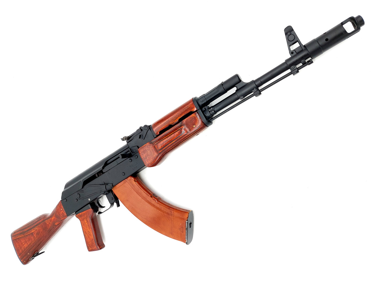 AK【asimocrafts】sai_b_asi IZHMASH Saiga AK with Dimpled Receiver, Scope Rails