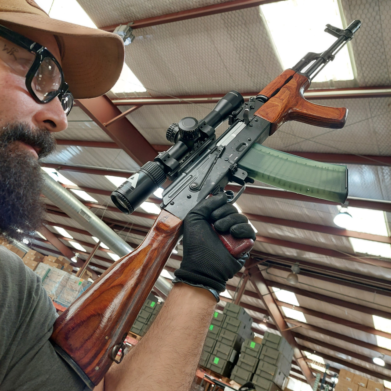 ジン　AK47　カスタム品 Romanian Md. 63 5.56×45 AKM Battlefield Build – RD Custom + KNS