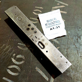 Heat Treated AK-Builder AKM 7.62x39 With Trunnion Holes 1mm Non FFL Receiver Blank- Romanian Markings & Nothces