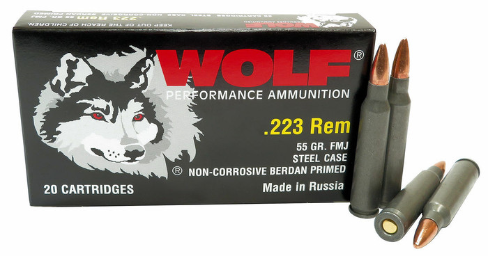Ammo: Wolf .223 55gr 1000rds