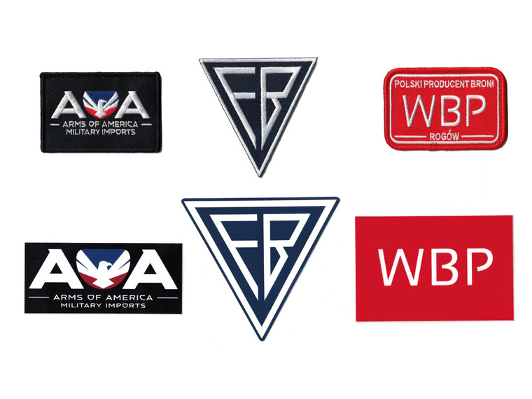 AOA, WBP, FB Stickers & Patches