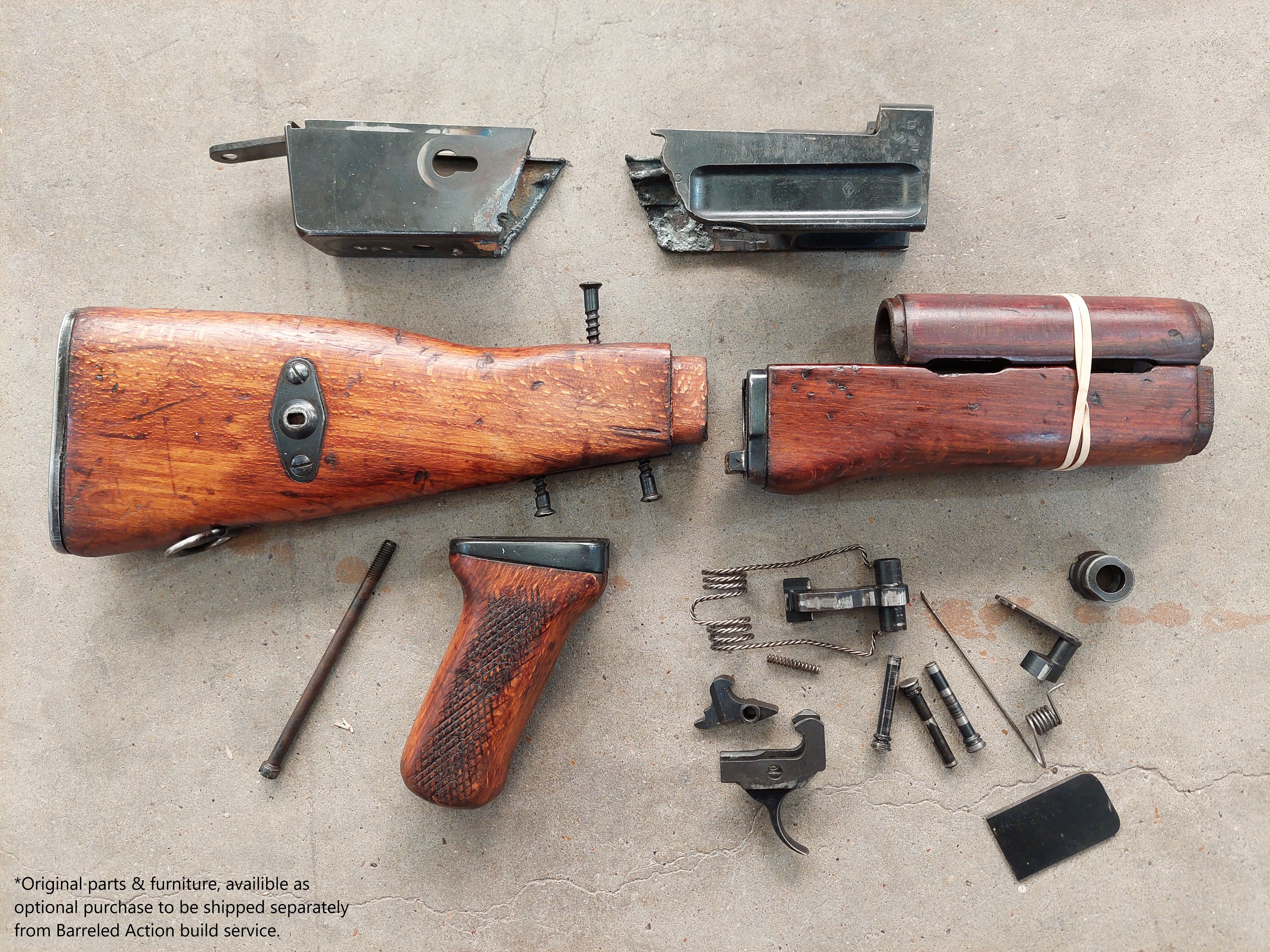 Polish Radom KBK AK47 Barreled Action Tortort Receiver