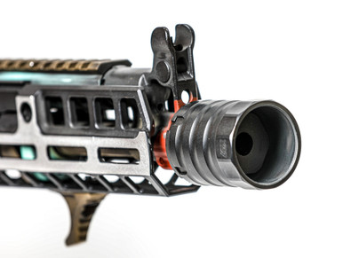 JMAC: 360 HD 14-1LH Facemount X37 - Bravo with Blast Shield - Arms