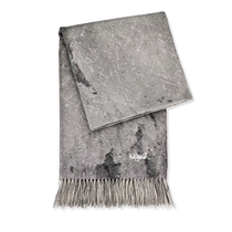 Microstalactite Printed Cashmere Throw Microstalactite Printed Cashmere Throw