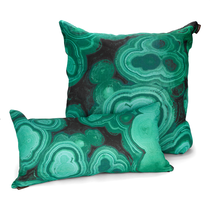 Malachite Printed Pillow Malachite Printed Pillow