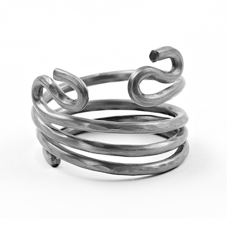 Napkin Rings Fashioned after Ancient Black Coral