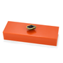 Desktop Lucite Box - Orange