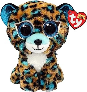 Cheetah Beanie Boos Rainbow TY Beanie Boo Trixie Leopard Plush