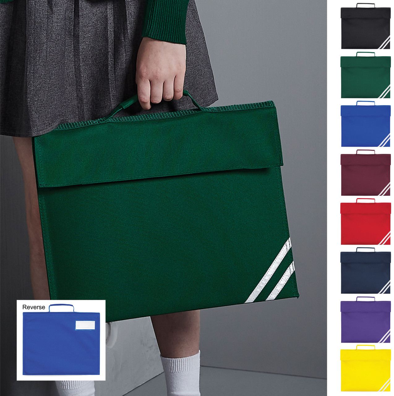 BORSA CARTELLA SCUOLA Vintage Bag Anni 70 Postino In Sky Made In Italy - Foto 8