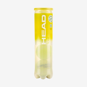 Head Team 4 Tennis Balls Single Can