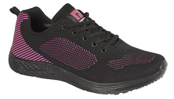 DEK T565A 'FOX' Black Superlight Lace Trainer