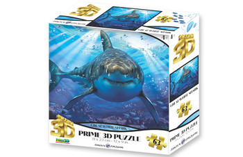 H Robinson 3D 63pc Puzzle - Shark
