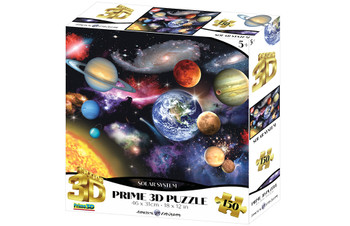 H Robinson 3D 150pc Puzzle - Solar System