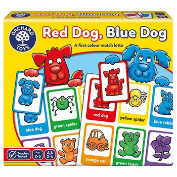 Orchard Toys Red Dog, Blue Dog Game