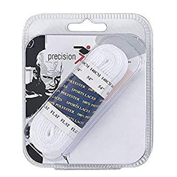 Precision Flat Laces - White