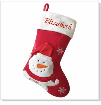 STG551 Personalised Christmas Stocking