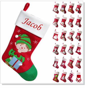 Copy of Personalised Deluxe HESSAIN Stockings