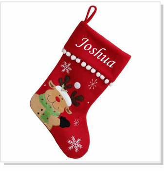 STG978 Personalised Christmas Stocking