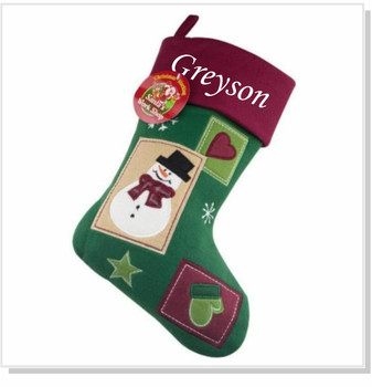 STG042 Personalised Christmas Stocking