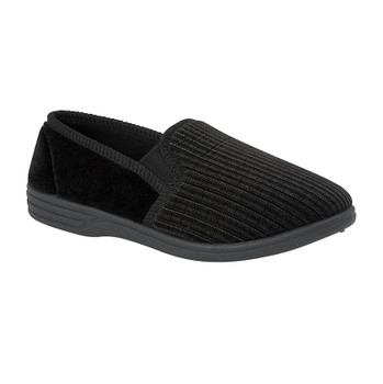 Mens Slipper MS457, Black