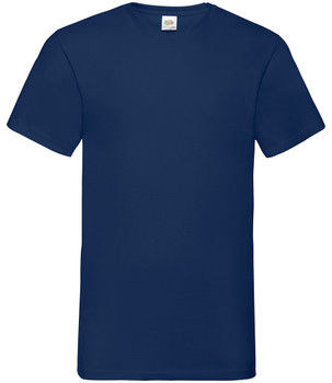 SS7 - Fruit of the Loom V Neck Value (Deep Navy) T-Shirt