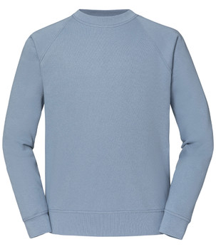 SS8 - Fruit of the Loom Classic Raglan (Mineral Blue) Sweatshirt