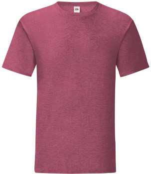 SS621 - Fruit of the Loom Iconic (Heather Burgundy) T-Shirt