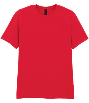GD01 - Gildan SoftStyle (Red) T-Shirt