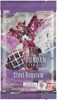 Gundam Card Game - Steel Requiem (GD03) - Booster Pack