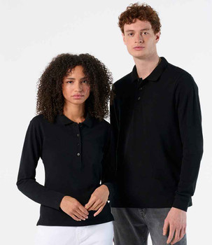 SOL'S Winter II Long Sleeve Cotton Piqué Polo Shirt