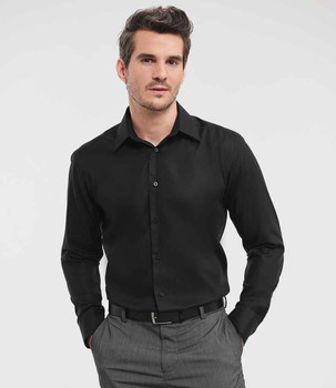 Russell Athletic Collection Long Sleeve Tailored Ultimate Non-Iron Shirt