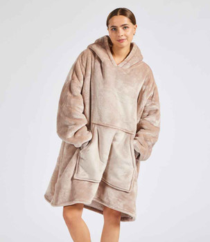 Brand Lab Oversized Hooded Blanket