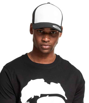 Flexfit Retro Coloured Front Trucker Cap