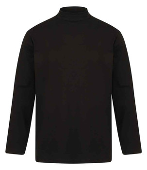 Henbury Long Sleeve Roll Neck Top