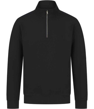 Henbury Unisex Sustainable 1/4 Zip Sweatshirt